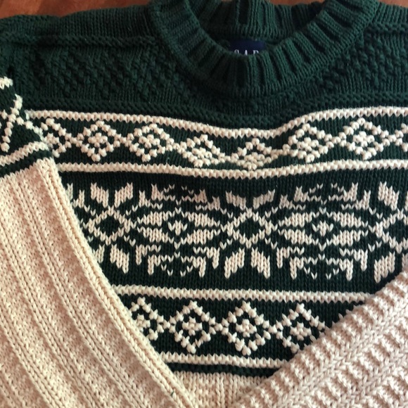 Gap Cotten Snowflake Pattern Sweater - Picture 11 of 15